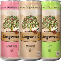 Kingswood cider 0,33l 4,5% Plech