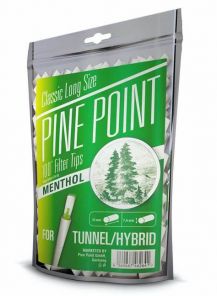 Cig. filtry Pine Point menthol 100ks