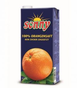 Rauch Sonny Orange 100% 1l Tetr.