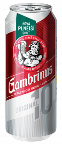 Gambrinus 10° 0,5l Plech