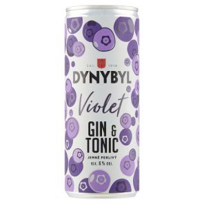 Dynybyl Gin&Tonic Violet 0,25l plech 6%