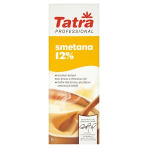 Smetana na vaření Tatra 12%  1l Tetr.